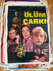 ÖLÜM ÇARKI FİLMİNİN AFİŞİ OYNAYANLAR: TUGER HAUER, HORST FRANK, VERA TSCHECHOWA