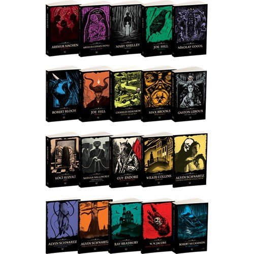 Karanlık Kitaplık 50 Kitap Tam Takım