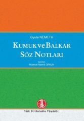 Kumuk ve Balkar Söz Notları - Gyula Nemeth