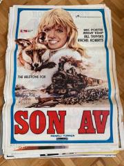 SON AV - THE BELSTONE FOX Film Afişı | Eric Porter, Jeremy Kemp, Bill Travers 1973