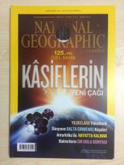 NATIONAL GEOGRAPHIC TÜRKİYE OCAK 2013 125. YIL ÖZEL SAYISI, KAŞİFLERİN YENİ ÇAĞI, YILDIZLARA YÜKSELMEK, DÜNYANIN BALTA GİRMEMİŞ KÖŞELERİ, ANTARKTİKA'D