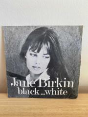Jane Birkin ‎- Black... White | Jazz, Rock, Pop Rock, Jazz-Rock | BIEM Fransa Baskı 1970 | Eski Fransız Actress