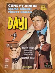 DAYI FİLMİNİN AFİŞİ - CÜNEYT ARKIN, SELMA GÜNERİ, FİKRET HAKAN
