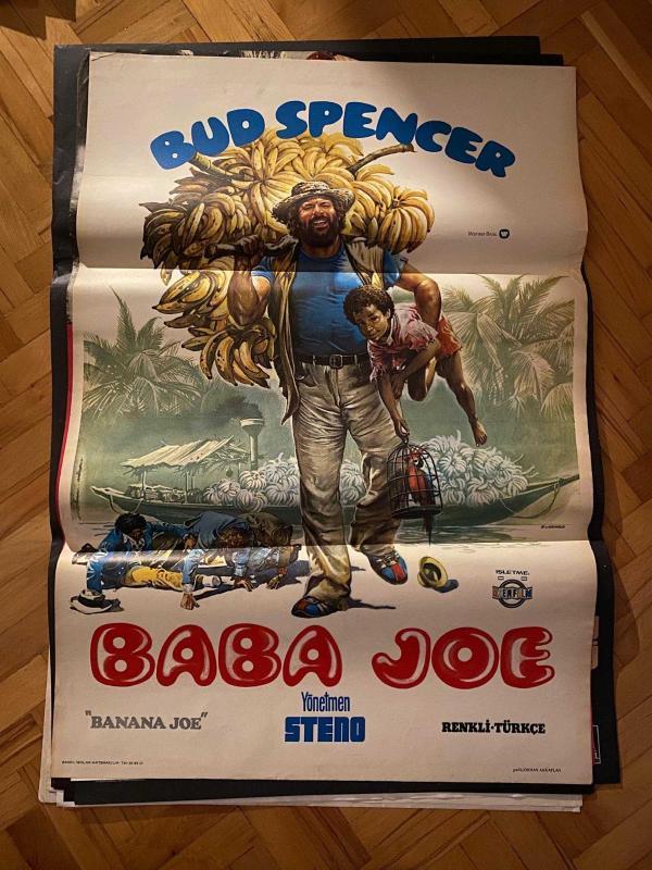 BABA JOE - BANANA JOE FİLMİNİN AFİŞİ YÖNETMEN: STENO OYNAYANLAR: BUD SPENCER