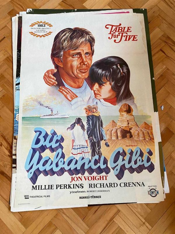BİR YABANCI GİBİ - Table for Five Filminin Afişi - JON VOIGHT, MILLIE PERKINS, RICHARD CRENNA