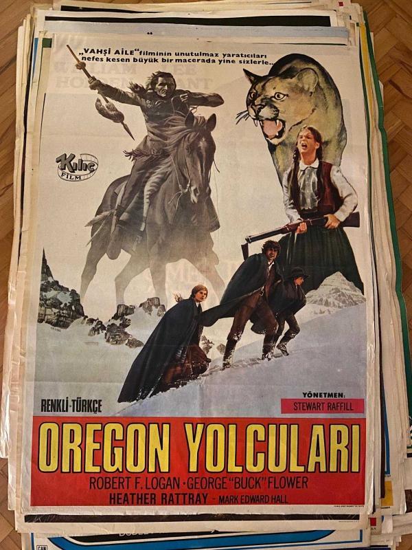 OREGON YOLCULARI FİLMİNİN AFİŞİ - ROBERT F. LOGAN, HEATHER RATTRAY
