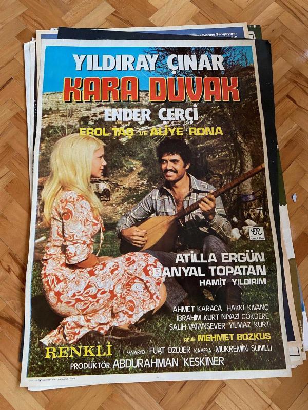 Kara Duvak Film Afişi | Yıldıray Çınar, Ender Çerçi, Erol Taş ve Aliye Rona