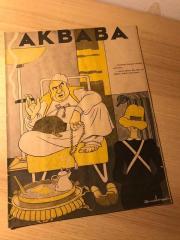 AKBABA | 2 KANUNİ EVVEL 1937 | SAYI: 204 | Daireden Bayram Tebriğine Gelmişler - Ben Laik Müdürüm Kabul Etmiyorum | KAPAK: CEMAL NADİR