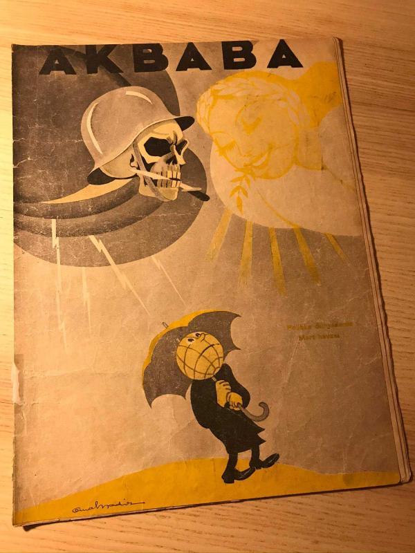 AKBABA | Sayı:164 | 26 Şubat 1937 | Politika Dünyasında Mart Havası, Türkiye Borçlanmaya Devam Ediyor | Kapak: CEMAL NADİR