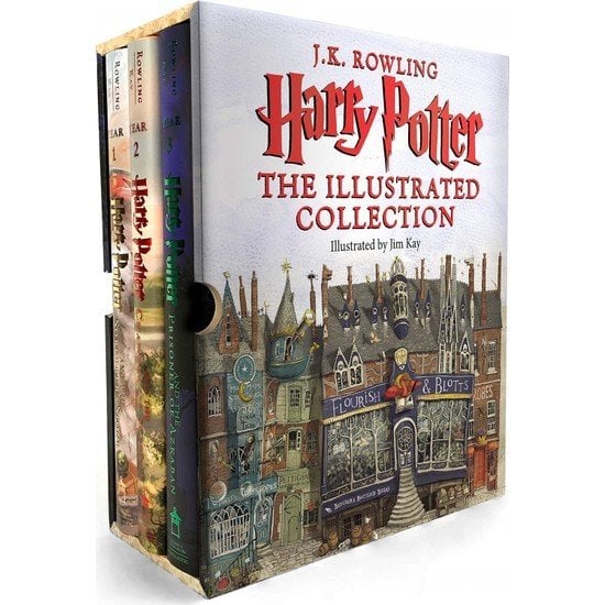 Harry Potter: Illustrated Collection (Books 1-3 Boxed Set)