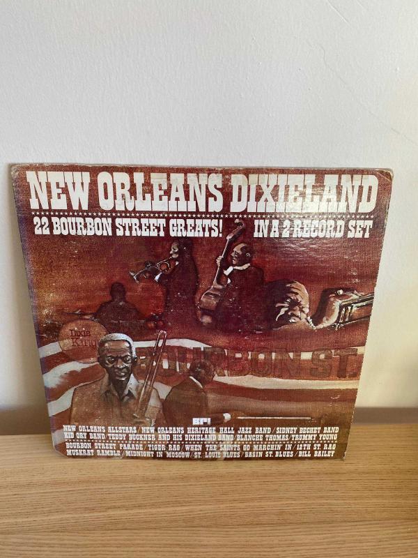 Teddy Buckner, Kid Ory, The New Orleans All Stars | New Orleans Dixieland 22 Bourbon Street Greats | GRT 2103-726 | 2 Plak 1977 | Jazz