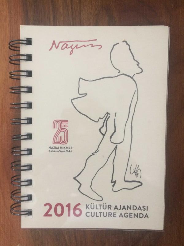 2016 KÜLTÜR AJANDASI Culture Agenda 25. YIL, NAZIM HİKMET Kültür ve Sanat Vakfı