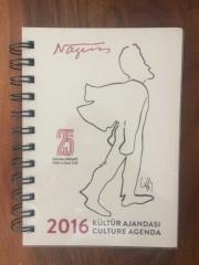 2016 KÜLTÜR AJANDASI Culture Agenda 25. YIL, NAZIM HİKMET Kültür ve Sanat Vakfı