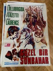 GÜZEL BİR SONBAHAR - That Splendid November (1969) FİLMİNİN AFİŞİ Taş Baskı | GINA LOLLOBRIGIDA, GABRIELE FERZETTI, ANDRE LAURENCE