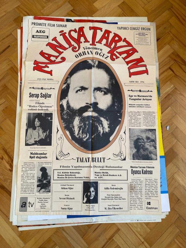 MANİSA TARZANI FİLMİNİN AFİŞİ OYNAYANLAR: AYTON SERT, PINAR AFŞAR BULUT, NİHAT NİKEREL YÖNETMEN: ORHAN OĞUZ