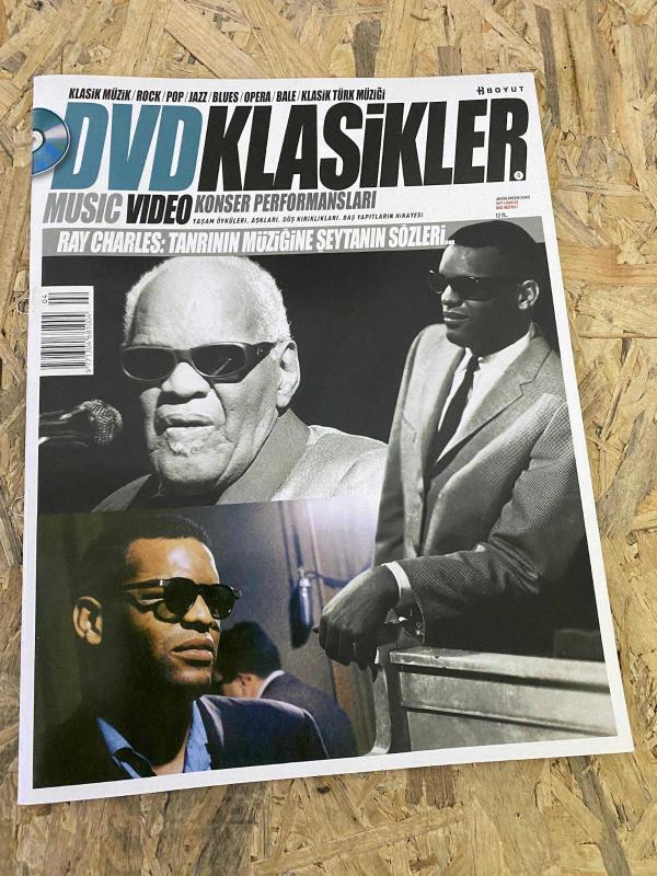 BOYUT DVD KLASİKLER ANSİKLOPEDİK DERGİ FASİKÜL: 4 (RAY CHARLES)