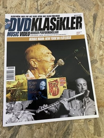 BOYUT DVD KLASİKLER ANSİKLOPEDİK DERGİ FASİKÜL: 37 (Herbie MANN)