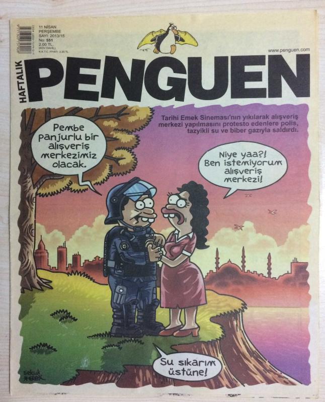 HAFTALIK PENGUEN 11 NİSAN PERŞEMBE SAYI 2013/15 NO 551