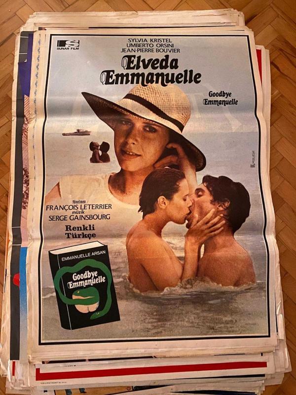 Elveda Emmanuelle  Orijinal Film Afişi | Sylvia Kristel, Umberto Ursini