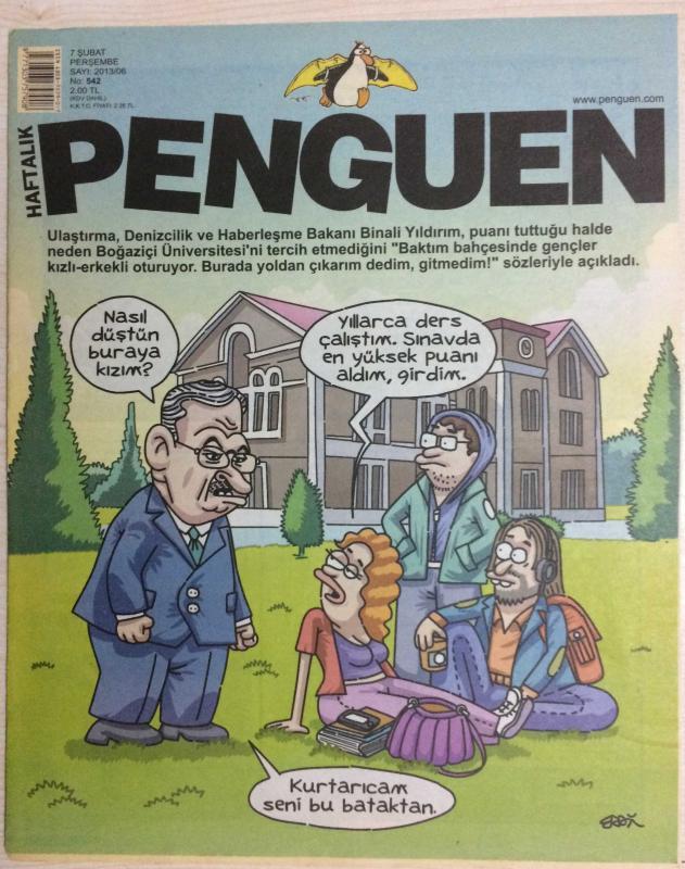 HAFTALIK PENGUEN 7 ŞUBAT 2013 PERŞEMBE SAYI 2013/06  NO 542