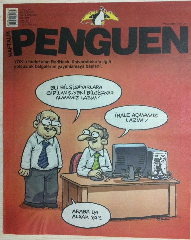 HAFTALIK PENGUEN 17 OCAK PERŞEMBE SAYI 2013/03 NO 539