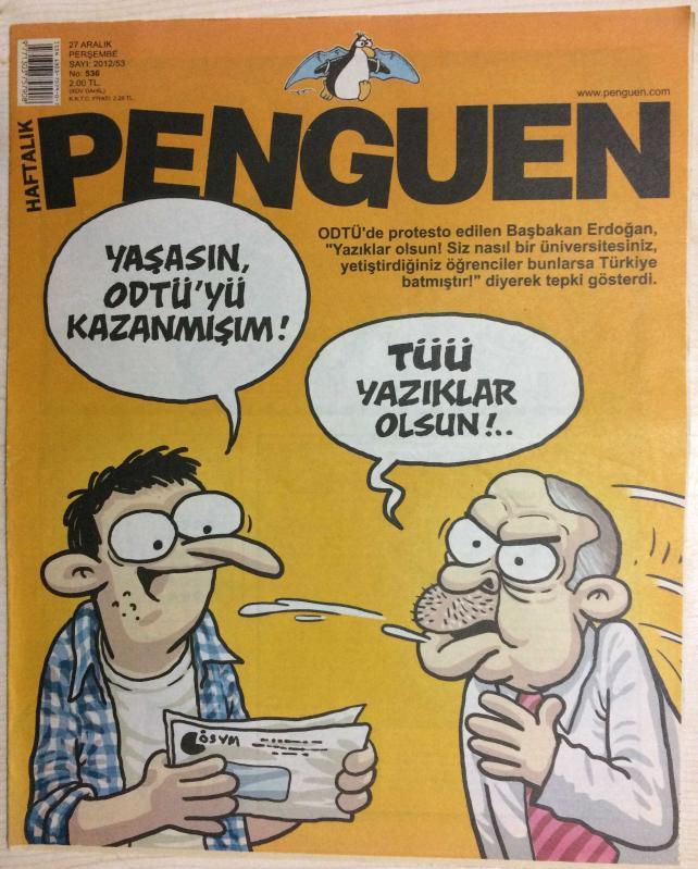 HAFTALIK PENGUEN 27 ARALIK PERŞEMBE SAYI 2012/53 NO 536