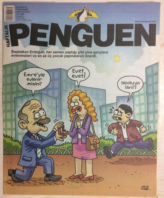 HAFTALIK PENGUEN 20 ARALIK PERŞEMBE SAYI 2012/52 NO 535