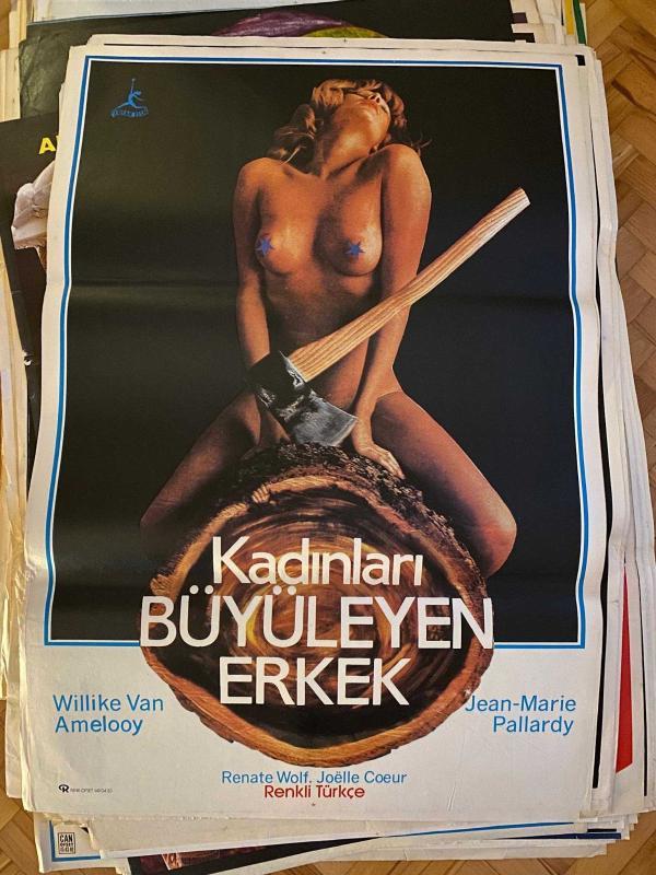 KADINLARI BÜYÜLEYEN ERKEK FİLMİNİN AFİŞİ - WILLIKE VAN AMELOOY, JEAN-MARIE PALLARDY