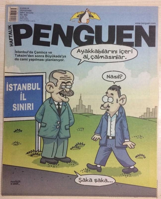 HAFTALIK PENGUEN 6 ARALIK PERŞEMBE SAYI 2012/50 NO 533