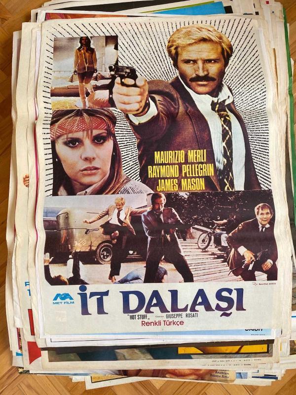 İT DALAŞI - Hot Stuff Film Afişi | Maurizio MERLI, Raymond PELLEGRIN, James MASON