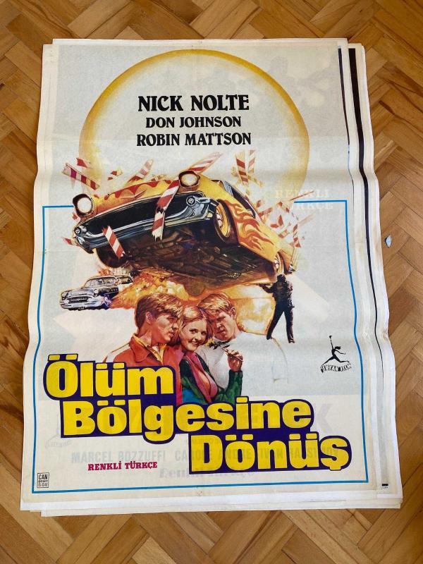 ÖLÜM BÖLGESİNE DÖNÜŞ FİLMİNİN AFİŞİ OYNAYANLAR: NICK NOLTE, DON JOHNSON, ROBIN MATTSON