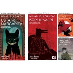 İş Bankası Mihail Bulgakov 4 Kitap Set Modern Klasikler Dizisi (Usta ve Margarita- Köpek Kalbi- Ölümcül Yumurtalar- Genç Bir Doktorun Anıları)