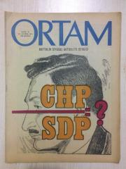 ORTAM HAFTALIK SİYASAL AKTÜALİTE DERGİSİ - SAYI 8 19-26 TEMMUZ 1971 UĞUR MUMCU: KISIR DÖNGÜ, TURHAN SELÇUK KARİKATÜRÜ TAM SAYFA