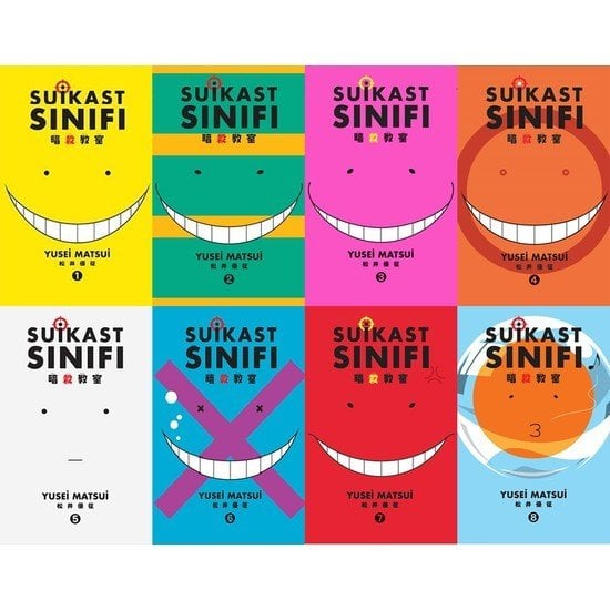 Suikast Sınıfı 1-10. Ciltler Manga Seti / Yusei Matsui