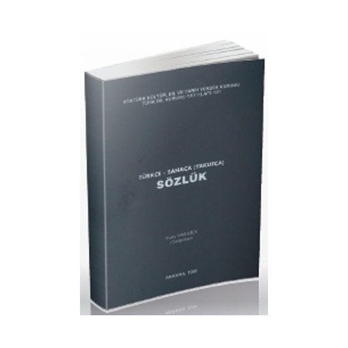 Türkçe-Sahaca (Yakutça) Sözlük-Yuriy Vasiliev