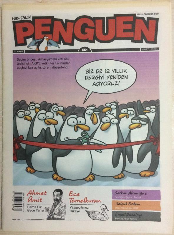 HAFTALIK PENGUEN 21 MAYIS 2015/21 SAYI 661