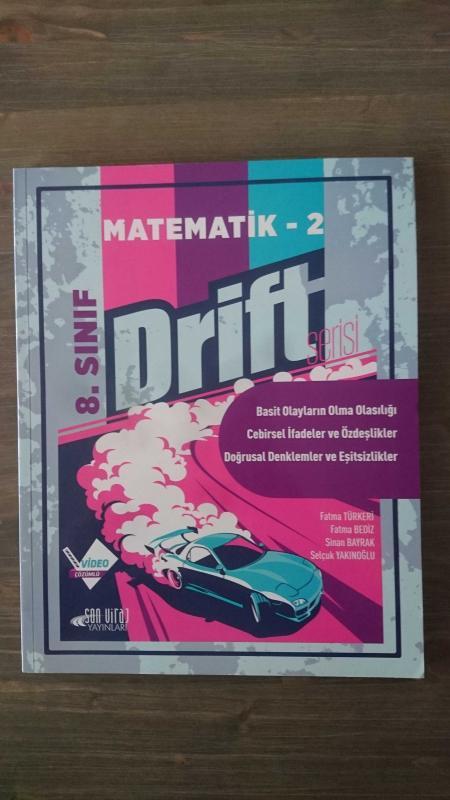 DRİFT SERİSİ - 8. SINIF MATEMATİK-2 OLASILIK, CEBİRSEL İFADELER, DOĞRUSAL DENKLEMLER VE EŞİTSİZLİKLER