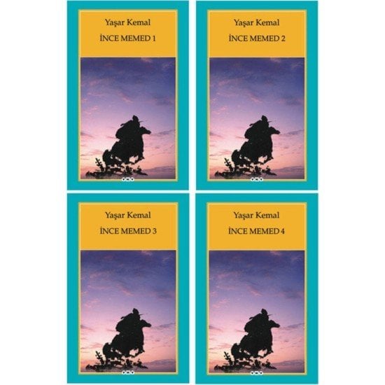 Yaşar Kemal Ince Memed Serisi 1-2-3-4 Set