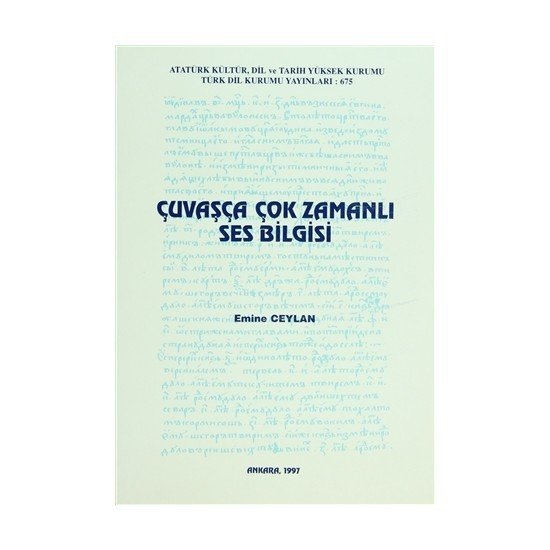 Çuvaşça Çok Zamanlı Ses Bilgisi