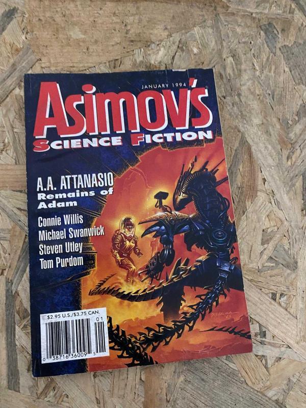 Asimov's Science Fiction January 1994 | A.A. ATTANASIO Remains of Adam