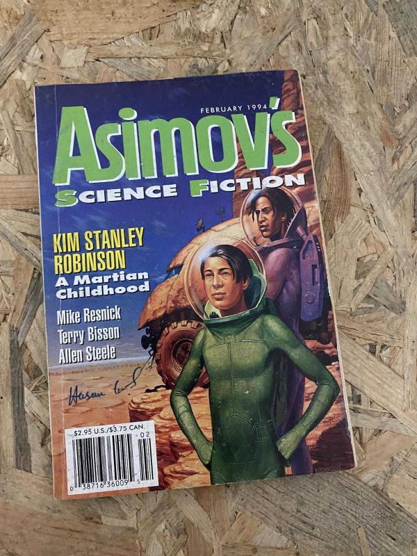 Asimov's Science Fiction February 1994 | Kim Stanley Robinson - A Martian Childhood