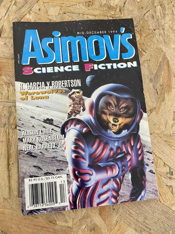 Asimov's Science Fiction Mid-December 1994 | R. Garcia y Robertson - Werewolves of Luna