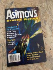 Asimov's Science Fiction July 1998 | Captured by Pirates - Can they Escape a Doomed Solar System - Starfall by R. Garcia y Robertson