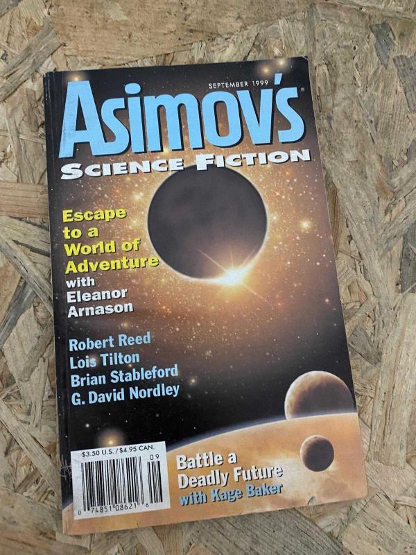 Asimov's Science Fiction September 1999 | Escape to a World of Adventure with Eleanor Arnason