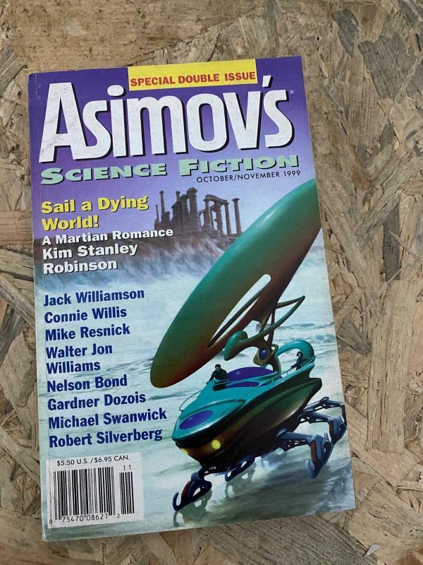 Asimov's Science Fiction October - November 1999 Double-Issue | Sail a Dyong World - A Martian Romance by Kim Stanley Robinson