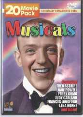 Musicals 20 Movie Pack Box Set / Fred astaıre,Jane powell, Judy Garland and more/ 5 DIGITALLY REMASTERED DVD VIDEO / 2005 MILL CREEK, USA