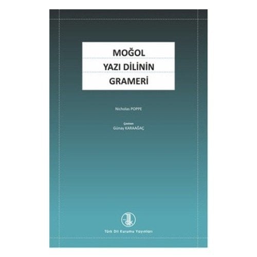 Moğol Yazı Dilinin Grameri