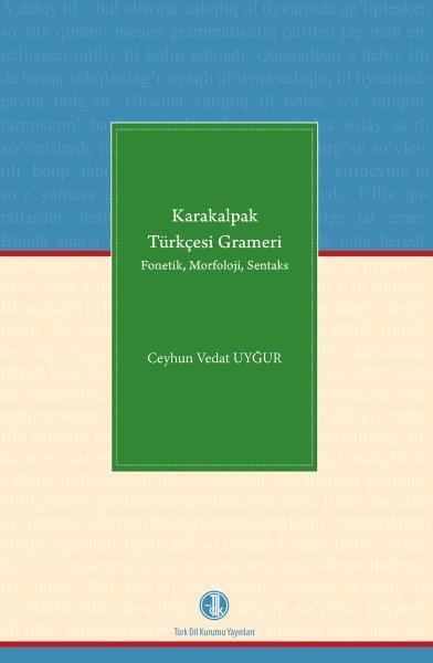 Karakalpak Türkçesi Grameri - Ceyhun Vedat UYĞUR