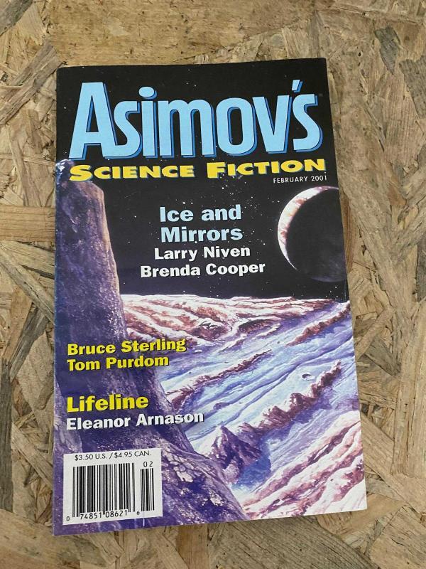 Asimov's Science Fiction February 2001 Ice and Mirrors by Larry Nive and Brenda Cooper