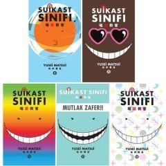 Gerekli Şeyler Yayıncılık Suikast Sınıfı 8-9-10-11-12. Ciltler Manga Seti - Yusei Matsui